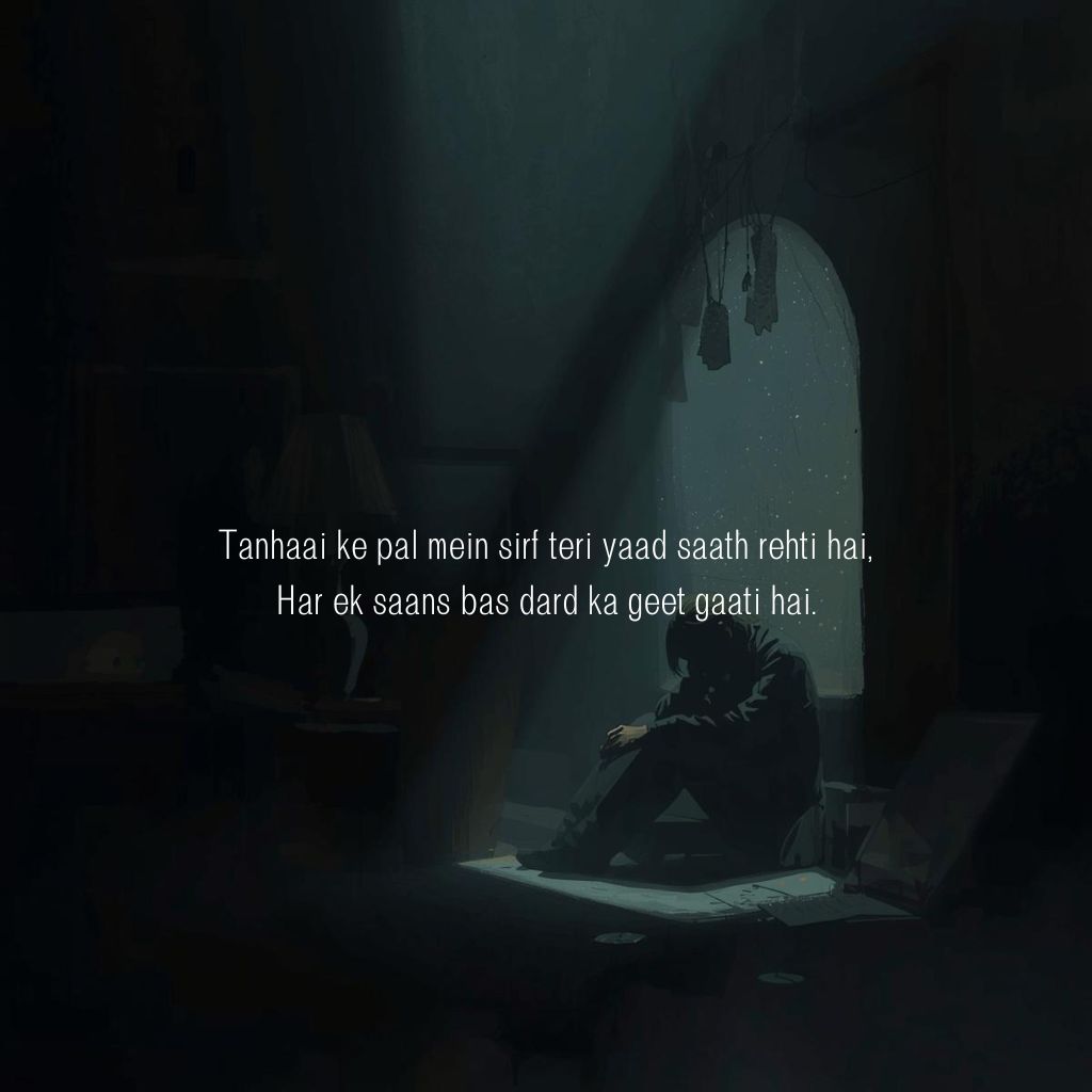 Sad Shayari In Roman English